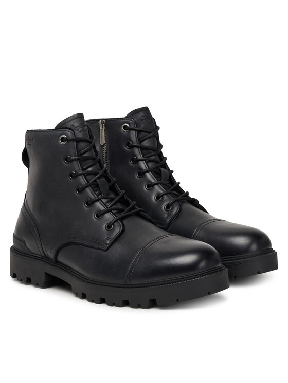 Pepe Jeans Pepe Jeans Auliniai batai Ryan Brit M PMS500002 Juoda