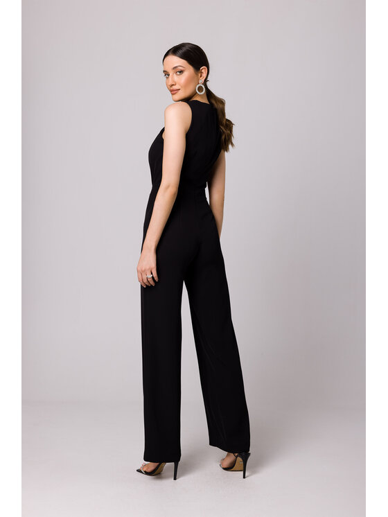 Makover Makover Jumpsuit K164 Nero Regular Fit
