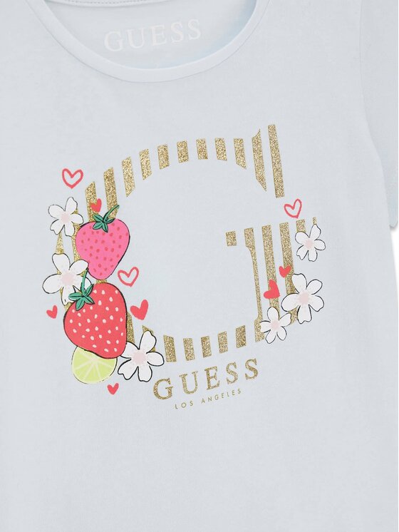 Guess Kids Guess Kids T-Shirt 181930 Niebieski Classic Fit