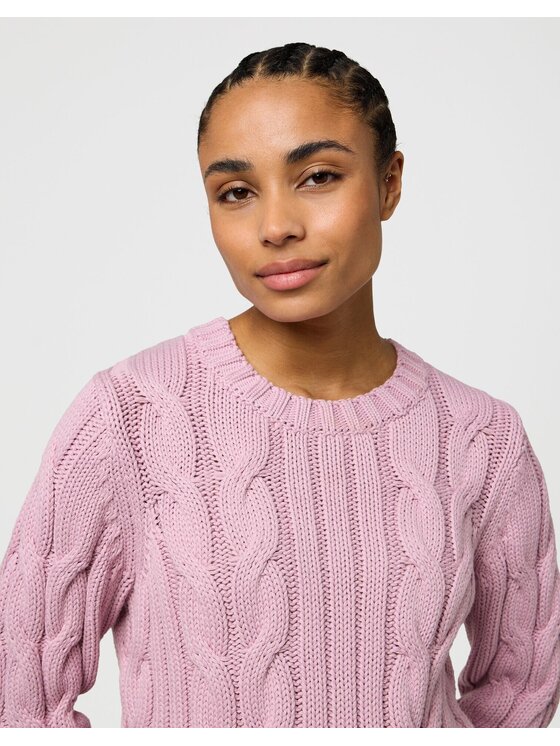 Wrangler Wrangler Maglione 112370799 Rosa Regular Fit