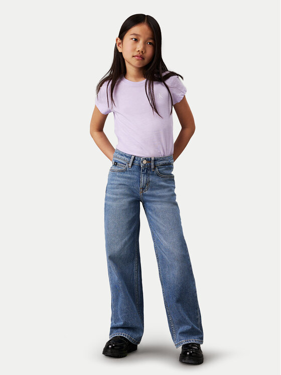 Calvin Klein Jeans Calvin Klein Jeans Set 2 majice Monogram IG0IG01258 D Šarena Slim Fit
