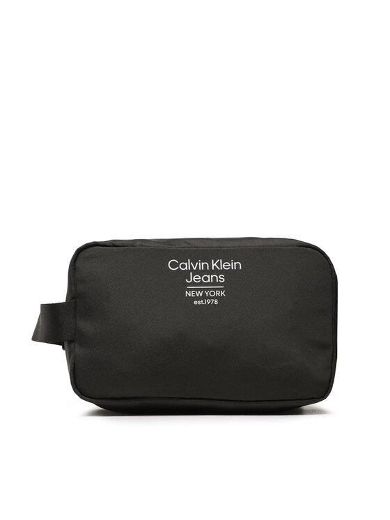 Calvin Klein Jeans Несесер Sport Essentials Washbag Est K50K510144 Черен