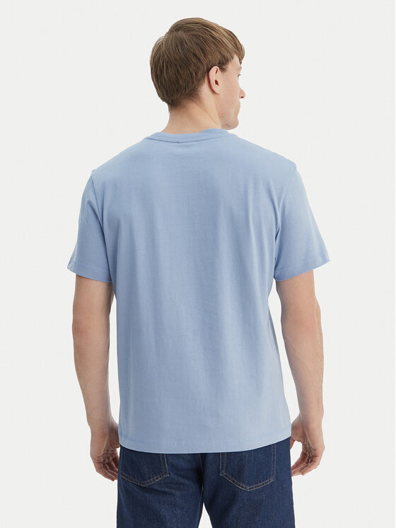 JOOP! Jeans JOOP! Jeans Tricou JJJ-Lei 30101979 Albastru celest Regular Fit