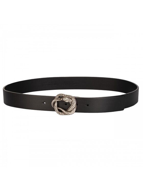 Just Cavalli Just Cavalli Pásek NODO SNAKE Černá