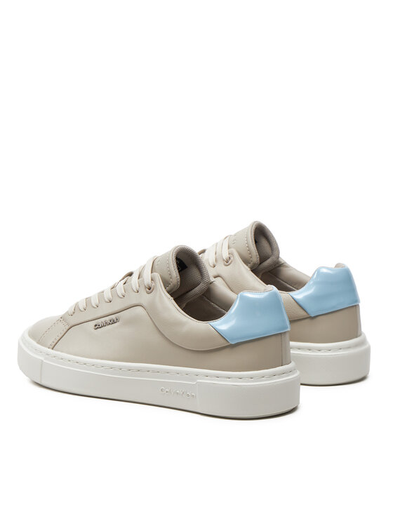 Calvin Klein Calvin Klein Tenisice Cupsole Lace Up W/Ml Lth HW0HW02119 Bež