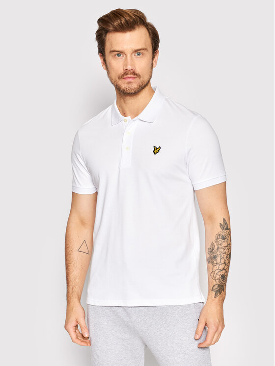 Lyle & Scott Lyle & Scott Polo Plain SP400VOG Bianco Regular Fit