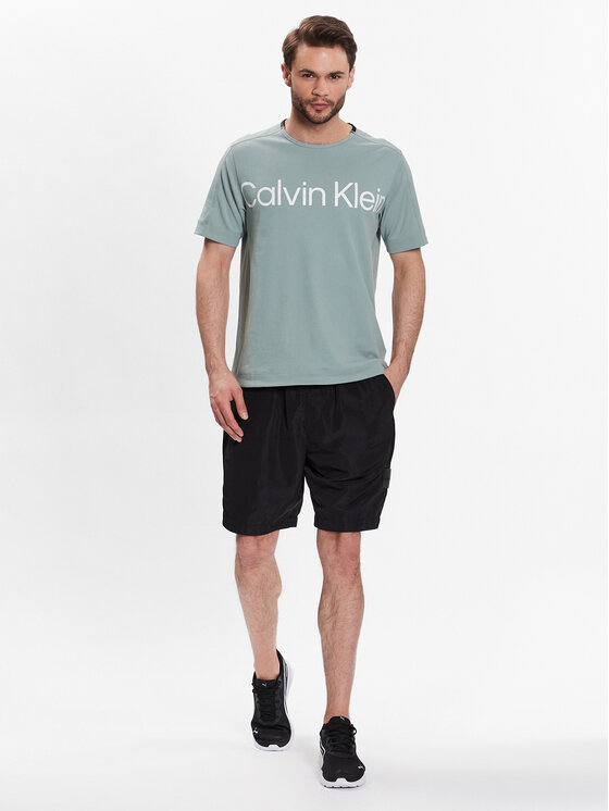 T-shirt 00GMS3K102 Verde Regular Fit