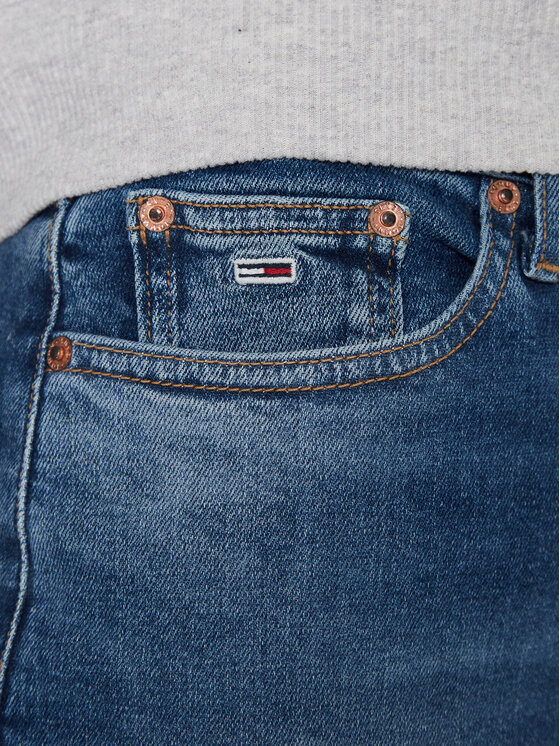 Tommy Jeans Tommy Jeans Jeansy Julie DW0DW17614 Granatowy Straight Fit
