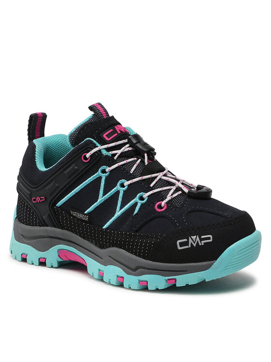 CMP CMP Trekking Kids Rigel Low Trekking Shoes Wp 3Q13244 Tamnoplava