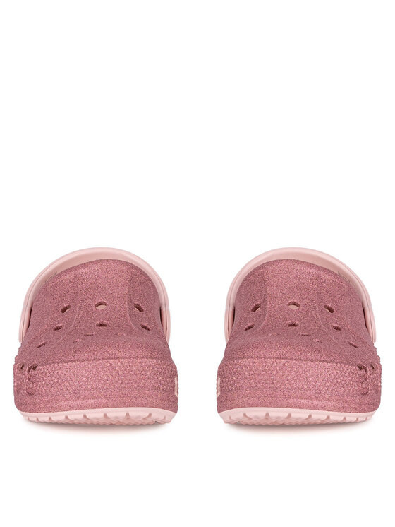 Crocs Crocs Natikači BAYA GLITTER CLOG KIDS 207015-6SR Roza