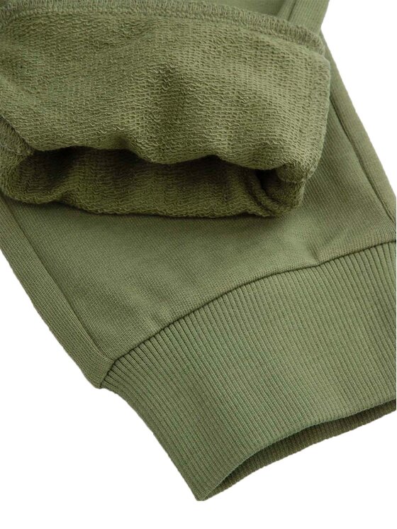 Coccodrillo Coccodrillo Donji dio trenerke WC5120105GBK Zelena Slim Fit