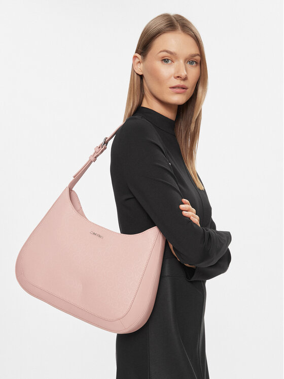 Calvin Klein Handtasche Ck Must Md Epi Mono K60K610631 Rosa 