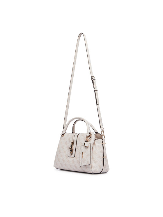 Guess Guess Kabelka Yvonne Logo HWSG23 78060 Krémová
