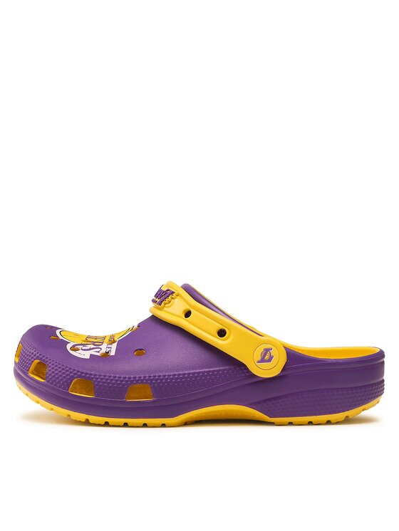 Crocs Crocs Παντόφλες Crocs Classic Nba Los Angeles Lakers Clog 208650 Μωβ