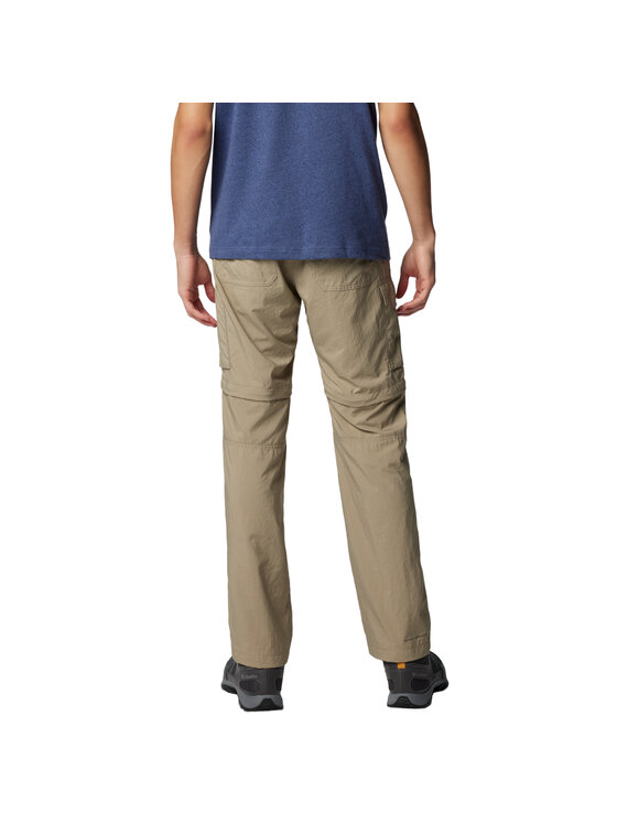 Columbia Columbia Spodnie dresowe Columbia Silver Ridge Utility Convertible Pant Beżowy Regular Fit