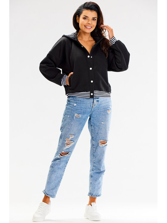 Awama Awama Felpa A611 Nero Basic Fit