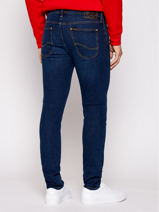 Lee Lee Džinsai Malone L736QDHQ 112120179 Tamsiai mėlyna Skinny Fit