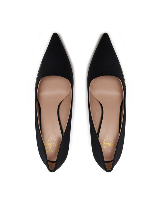 LOVE MOSCHINO LOVE MOSCHINO Čevlji z visoko peto JA10059G1MIM0000 Črna