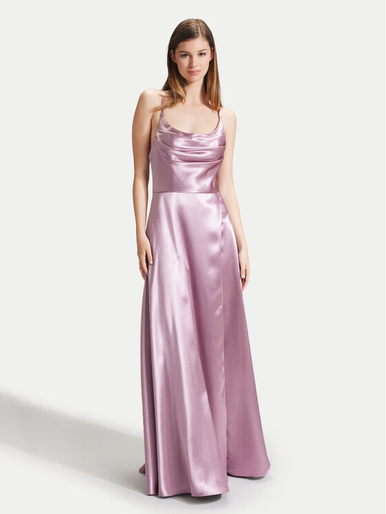 Hey Kyla Hey Kyla Večerna obleka 5AG018HK Roza Regular Fit