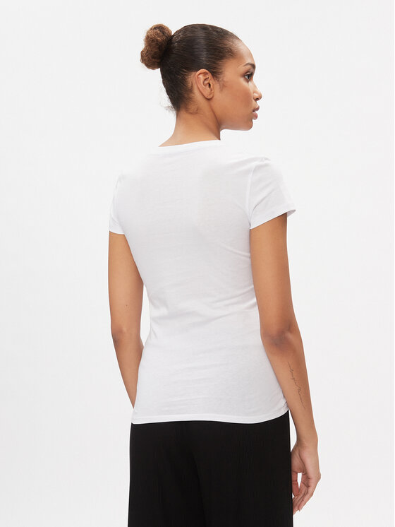 Armani Exchange Armani Exchange T-shirt 8NYT91 YJG3Z 1000 Bianco Regular Fit