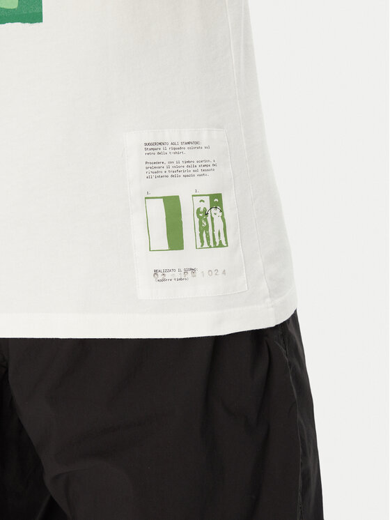 C.P. Company C.P. Company T-shirt 18CMTS307A005431G Bianco Regular Fit