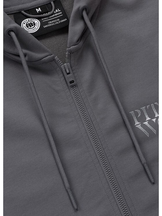 PITBULL PITBULL Bluza WORLD Szary Regular Fit
