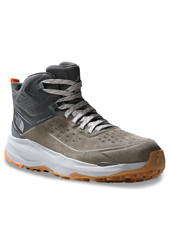 The North Face The North Face Pārgājienu apavi M Vectiv Exploris 2 Mid Futurelight LthrNF0A7W4X79K1 Haki