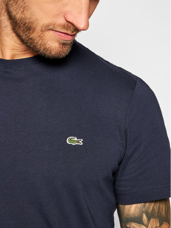 Lacoste Lacoste T-krekls TH2038 Tumši zils Regular Fit