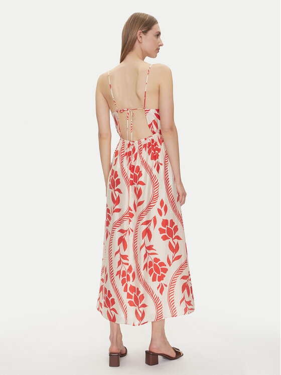 ONLY ONLY Vasaras kleita Catja 15347529 Sarkans Regular Fit