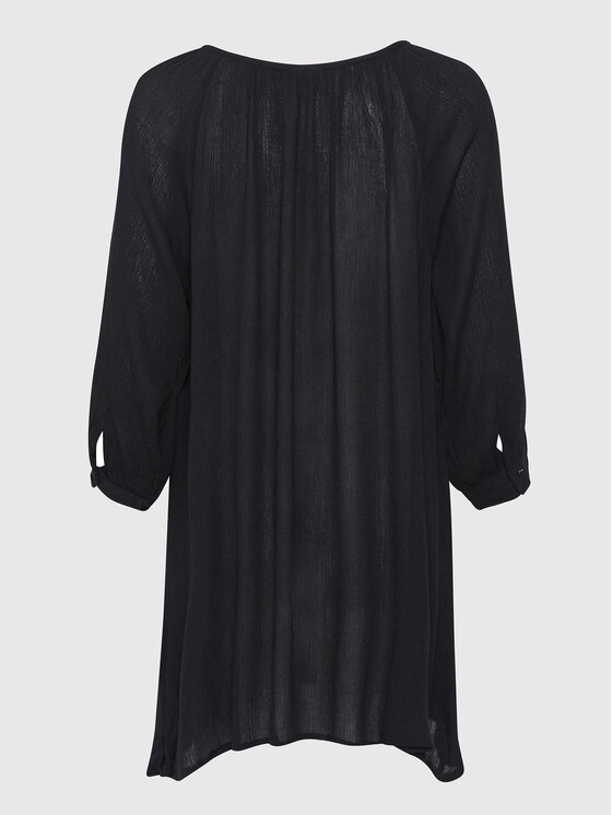 Kaffe Kaffe Tunika Amber 501030 Czarny Relaxed Fit