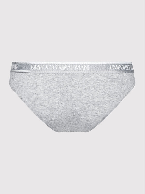 Emporio Armani Underwear Emporio Armani Underwear Súprava 2 kusov klasických nohavičiek 163334 1A227 00948 Sivá