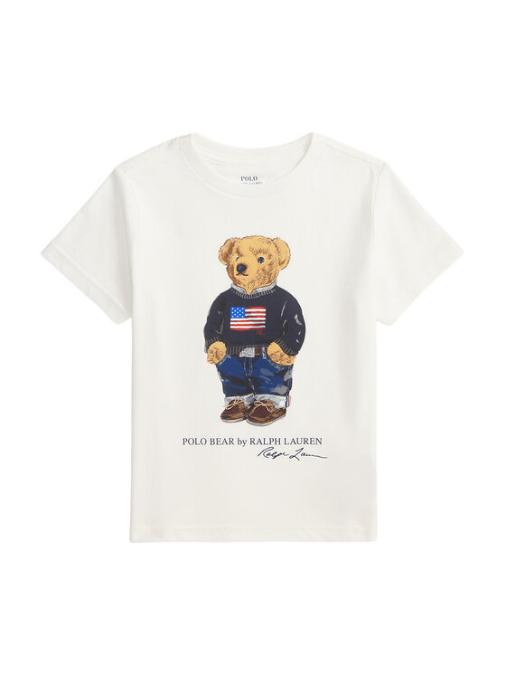 Polo Ralph Lauren Polo Ralph Lauren T-Shirt 322P00508001 Biały Regular Fit