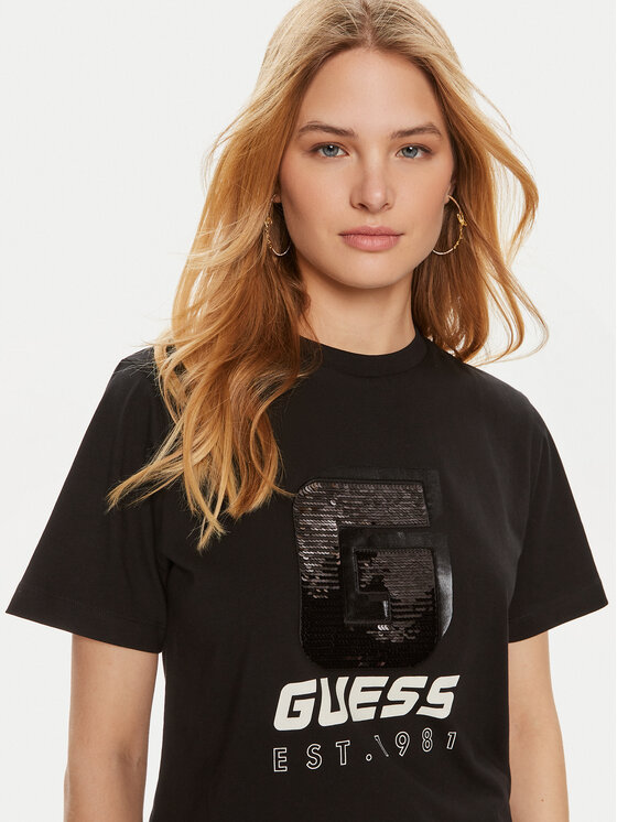 Guess Guess T-särk Ines V4YI07 I3Z14 Must Regular Fit