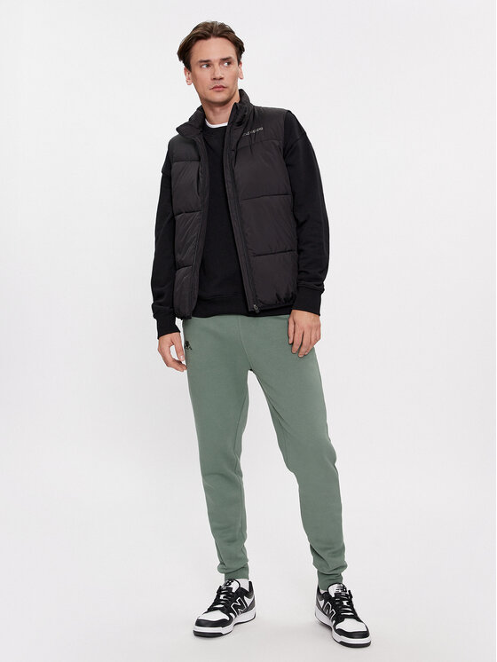 Kappa Kappa Kamizelka Emanu 361F8RW Czarny Regular Fit