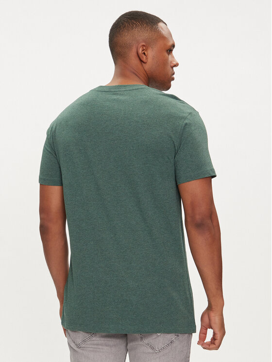 Lee Lee T-Shirt Ultimate 112349075 Zielony Regular Fit