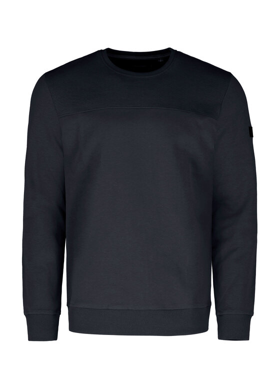 Volcano Volcano Bluza B-LEO Granatowy Regular Fit