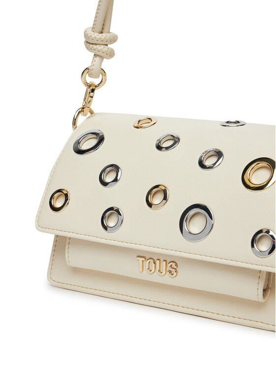 TOUS TOUS Torebka Audree Eyelets 2002202901 Beżowy