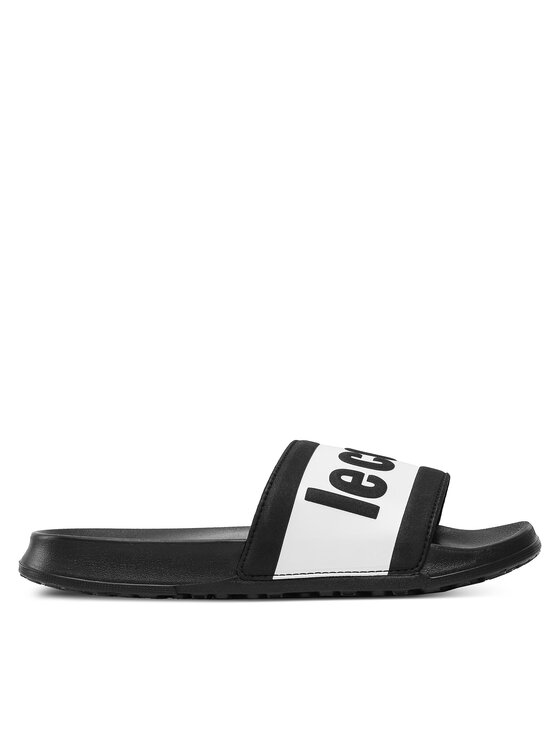 Şlapi Le Coq Sportif Slide Binding Metallic 2310325 Negru