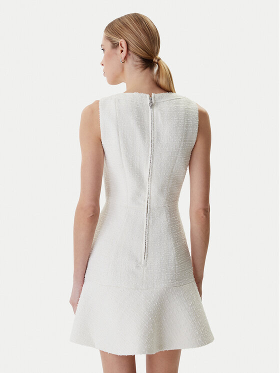 Guess Guess Abito da cocktail W6RK28 WJ632 Écru Regular Fit