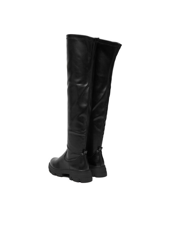 DeeZee DeeZee Stivali sopra il ginocchio 9382 Nero