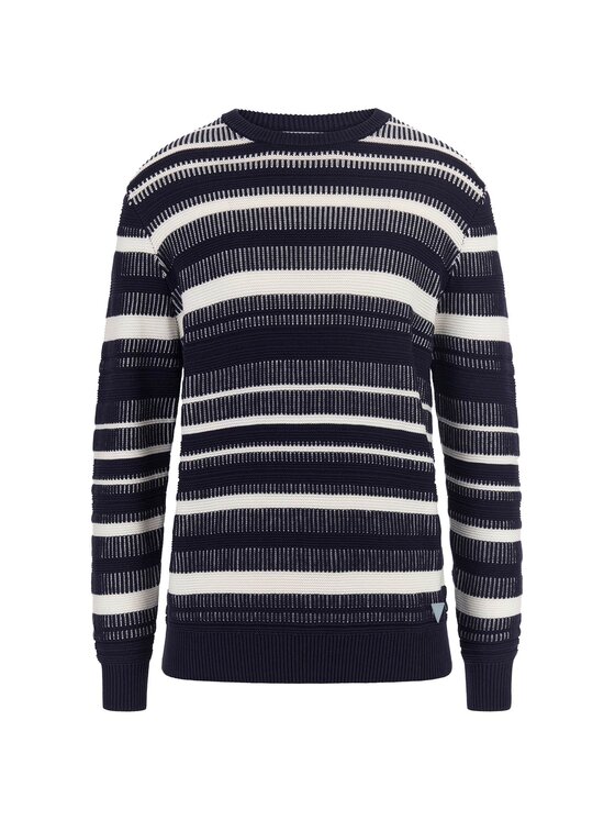 Guess Guess Sweter 173947 Niebieski Classic Fit