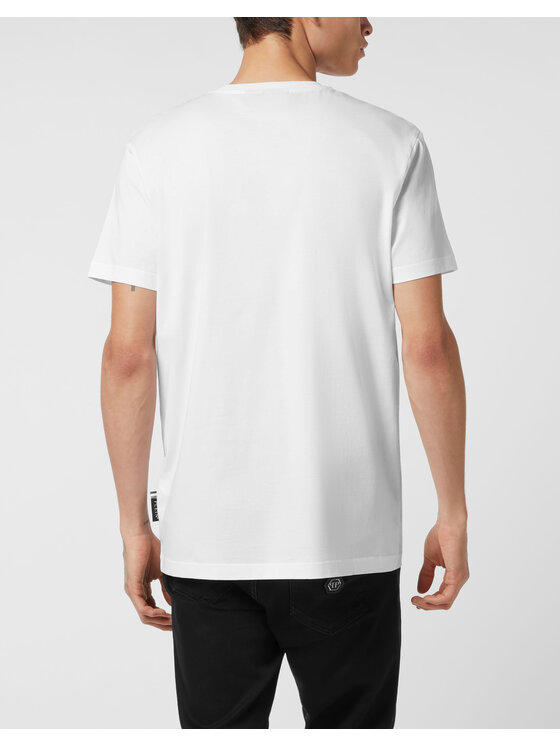 PHILIPP PLEIN PHILIPP PLEIN T-shirt 23501 Bianco Regular Fit