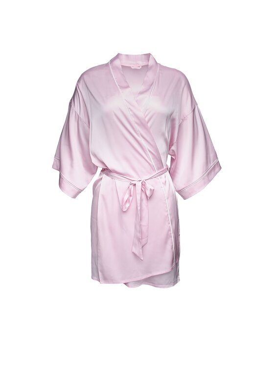 Esotiq Esotiq Župan 45765 Světle růžová Regular Fit