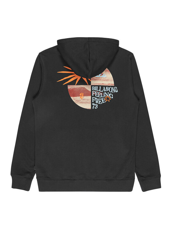 Billabong Billabong Μπλούζα Foundation Po EBYSF00175 Μαύρο Regular Fit