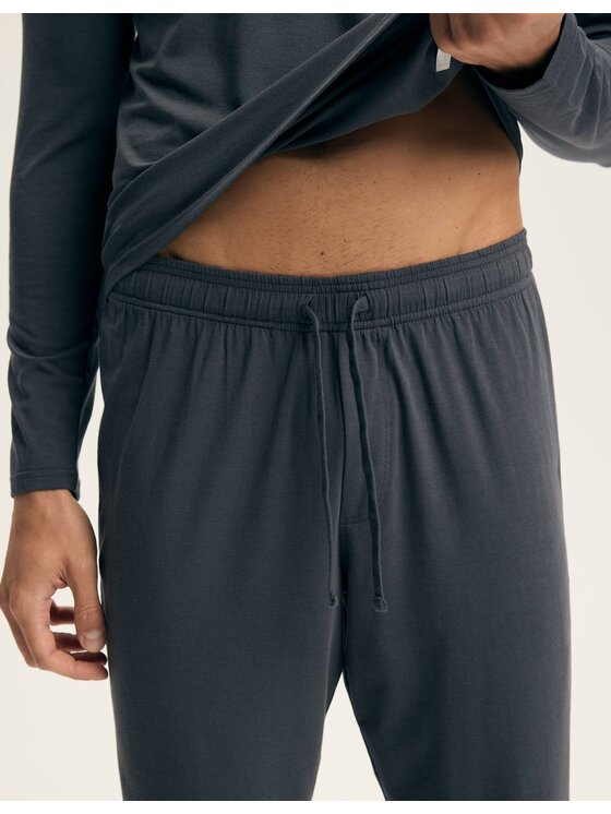 Esotiq Esotiq Piżama 44400 Szary Regular Fit