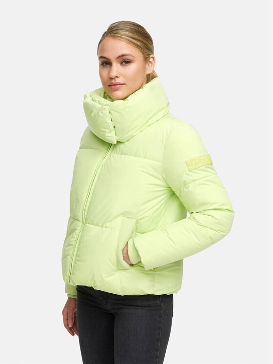 Navahoo Navahoo Kurtka zimowa Traumelfe Zielony Regular Fit