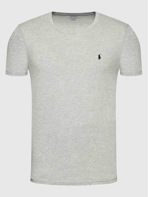 Polo Ralph Lauren Polo Ralph Lauren Tričko Sle 714844756003 Sivá Regular Fit
