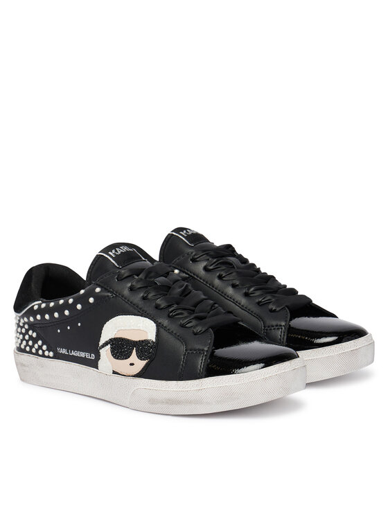 KARL LAGERFELD KARL LAGERFELD Sneakersy KL60130N Černá