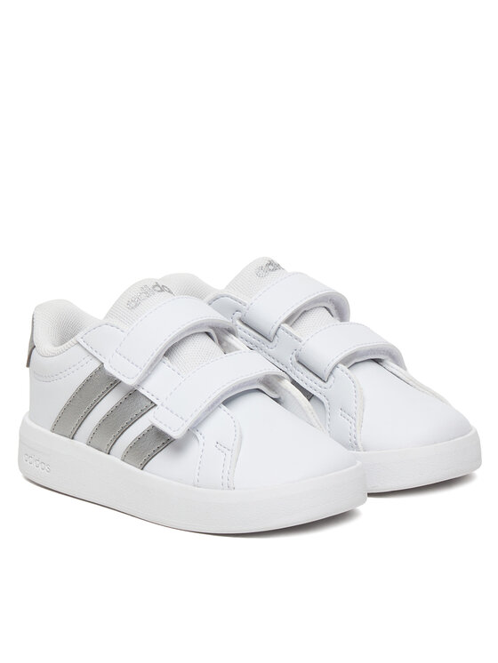 adidas adidas Sneakersy Grand Court 3.0 Infants JP9373 Biały
