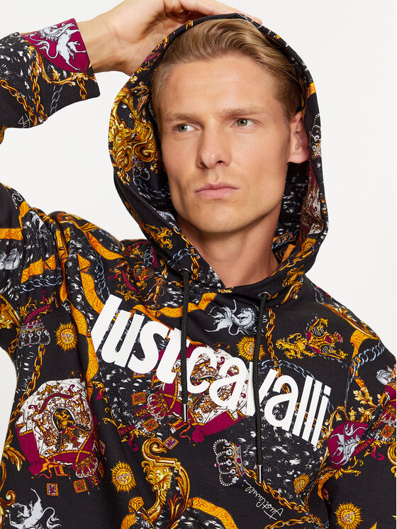 Just Cavalli Just Cavalli Sweatshirt 75OAI3C1 Bunt Regular Fit
